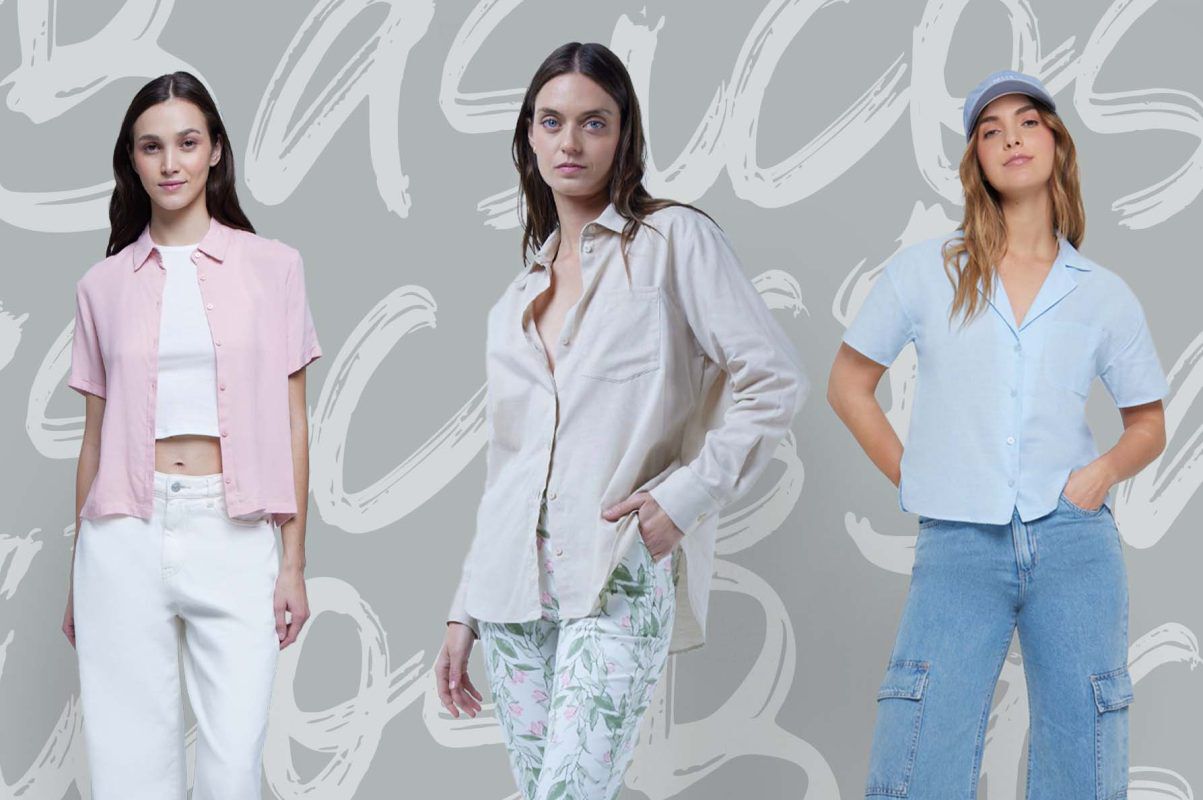 camisas esenciales para mujer